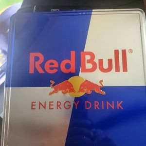 Red Bull Energy Drink Metal Sign  10"×10"  Brand new